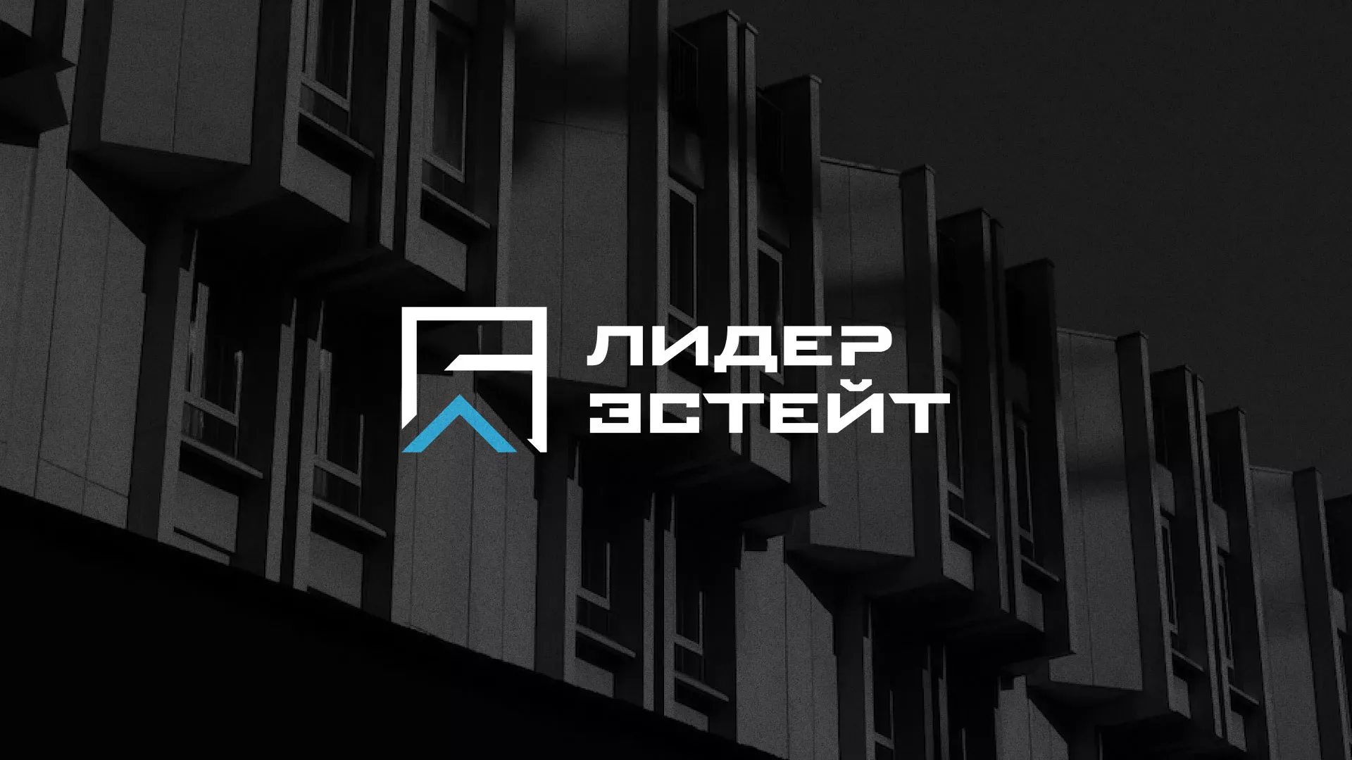 Разработка логотипа агентства недвижимости «Лидер Эстейт» в Дубне
