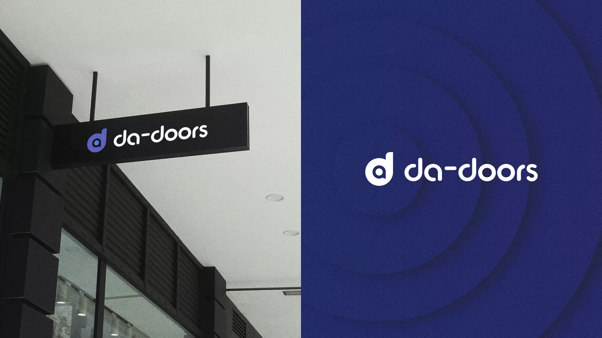 Разработка логотипа компании по продаже дверей в Дубне